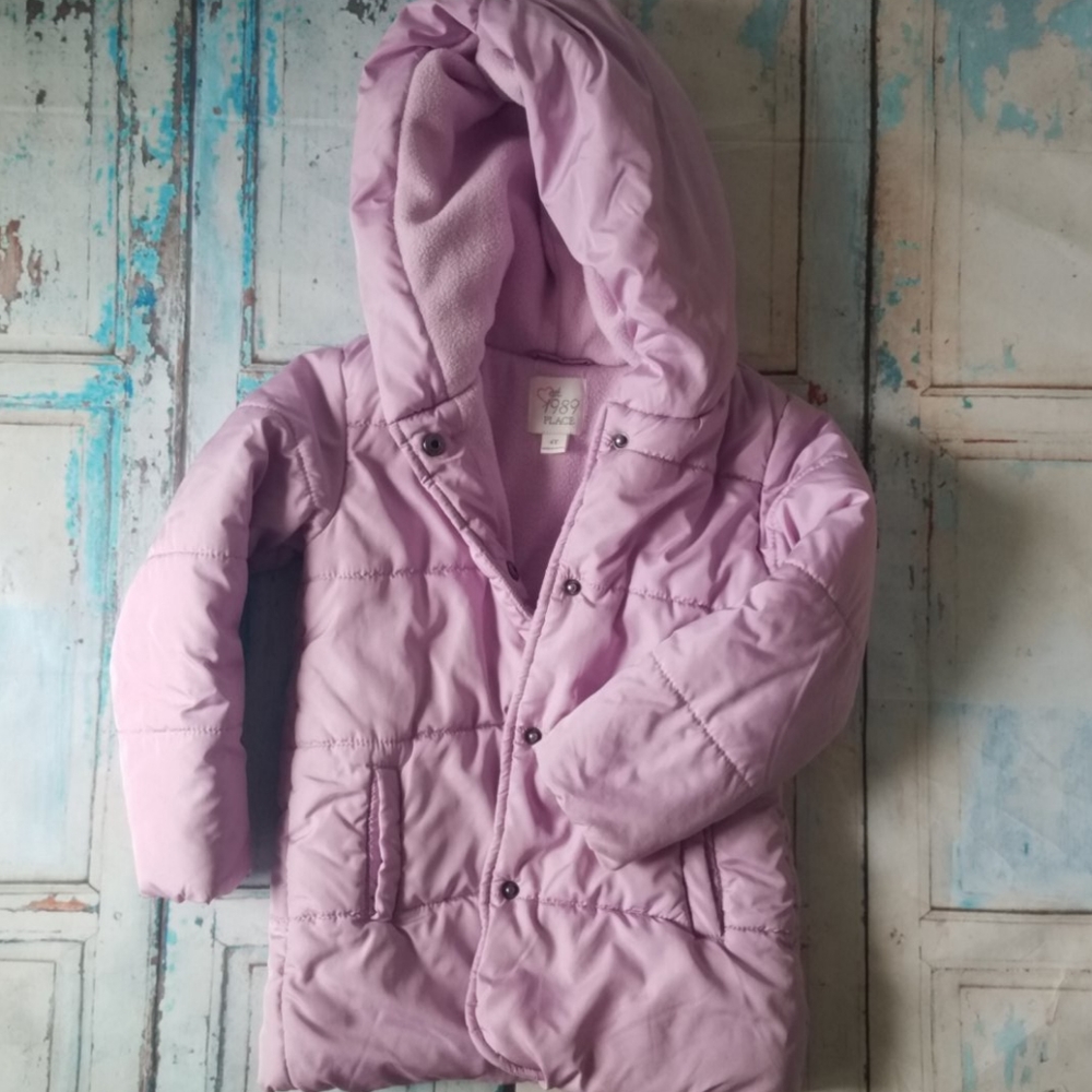 Lavender hooded jacket